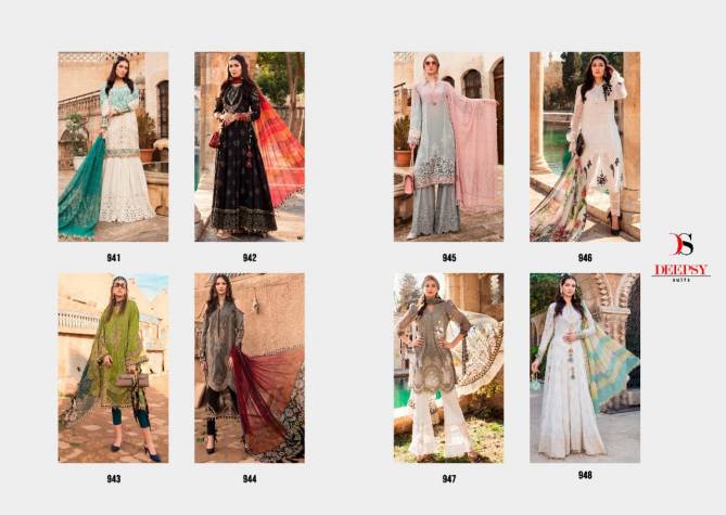 Deepsy Maria B Lawn 21 Latest Fancy Designer Casual Wear Digital Printed Pakistani Salwar Suits Collection

